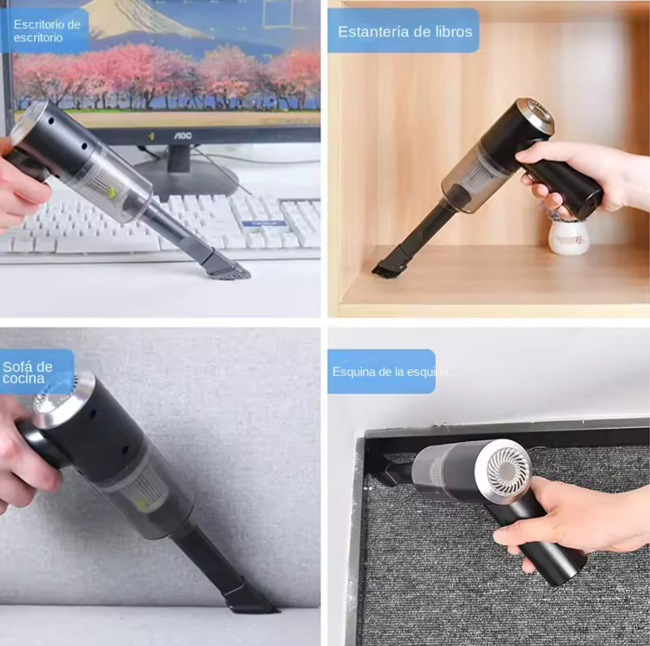Aspiradora de mano portátil potente 120W