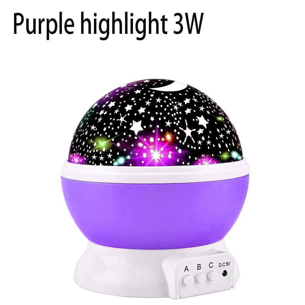 Proyector de luz led dormir para niños