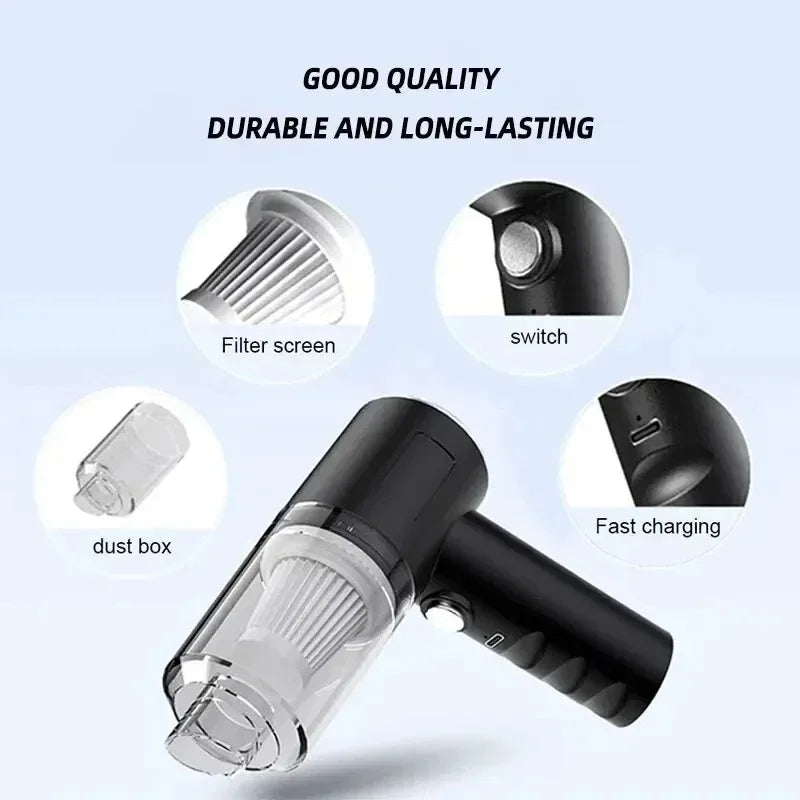Aspiradora de mano portátil potente 120W