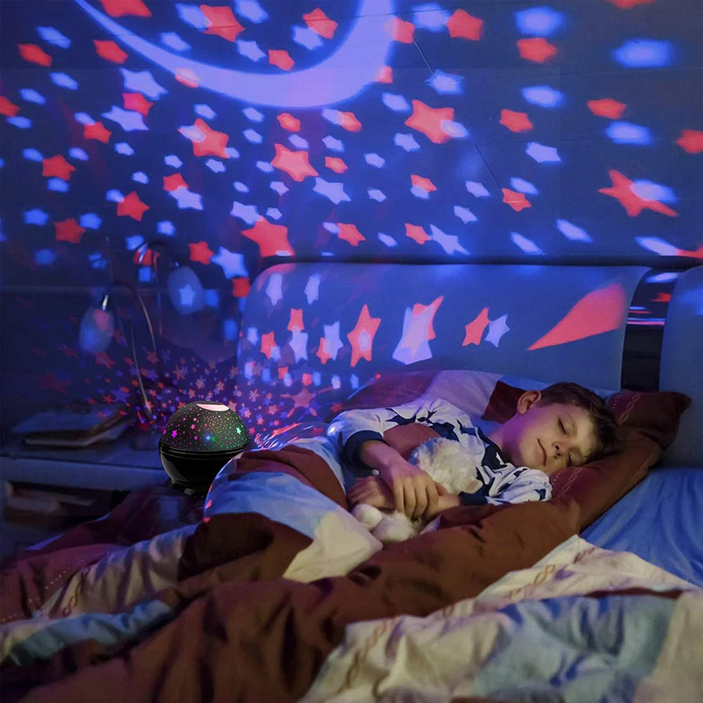 Proyector de luz led dormir para niños